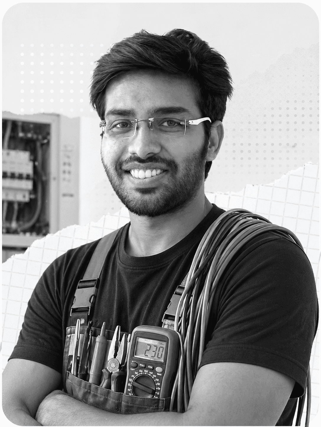 Arjun Patel, Schaltanlagenbauer